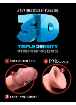 7.5" Triple Density Cock with balls